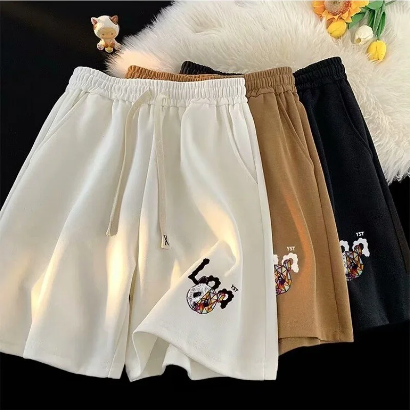 

【 M-8XL 】American Trendy Shorts Summer Thin Loose Sports Straight Shorts Fashion Oversized Shorts for Men