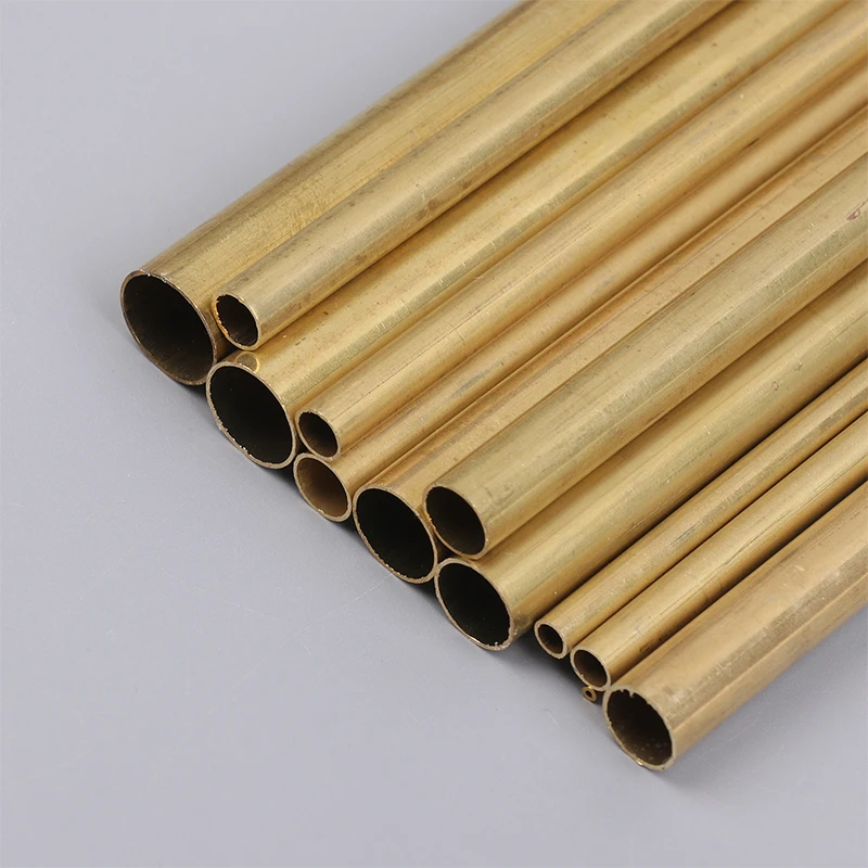DIY Brass Tubes Kit, 13 Sizes (2-15mm) for Crafting, Models & Repair, 300mm Length, Easy to Cut, Bend & Solder for Projects