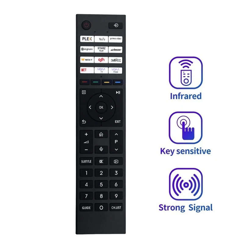 Replace CT-95043 Remote Control For Toshiba 4K Smart Android LED TV Remote Control