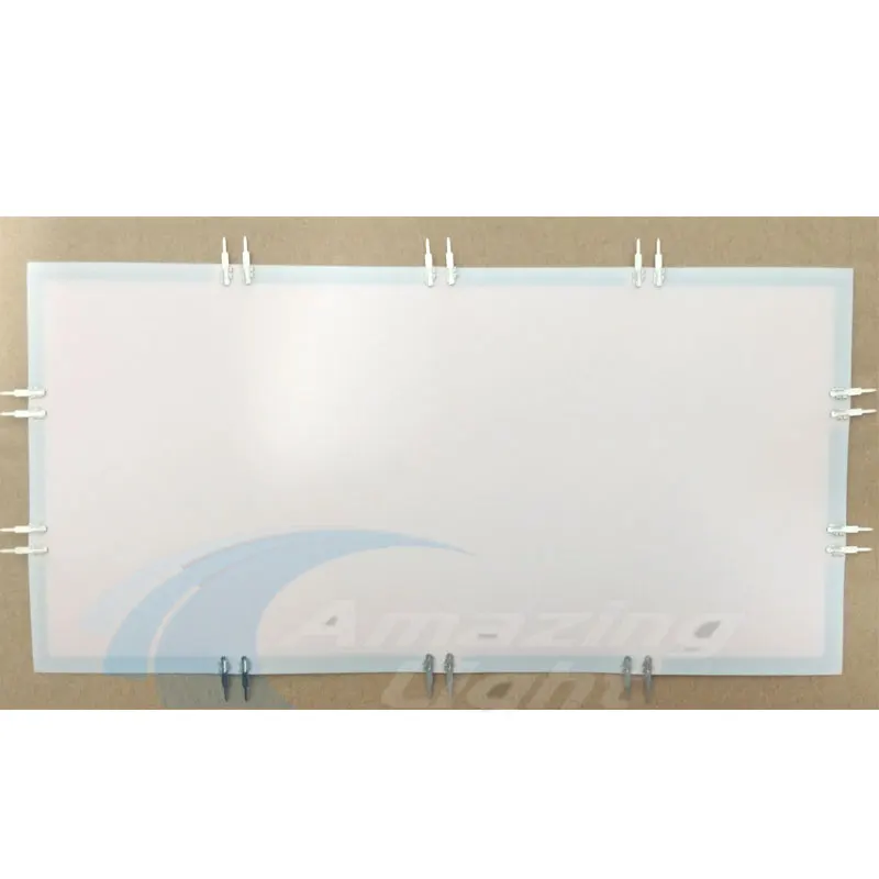 20x10cm Cuttable El Backlight El Foil El Backlight Panel With DC5V Inverter And Connector