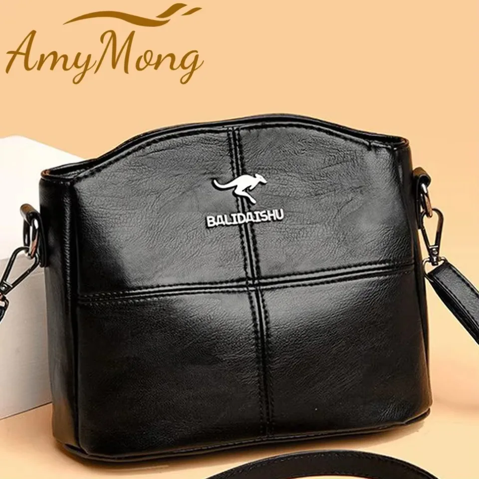 แฟชั่นหนังนุ่มไหล่Crossbody Messengerกระเป๋าผู้หญิงLuxury Designerกระเป๋าถือหญิงกระเป๋ากันน้ําSac