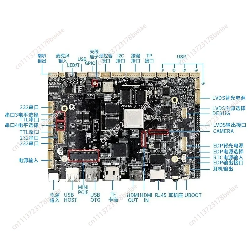 RK3568 Android industrial main board Industrial control computer micro main board