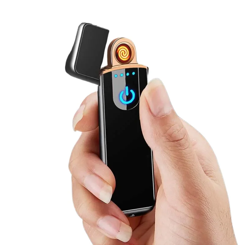 USB Rechargeable Tungsten Wire Safety Lighter Portable Fast Charging Lighter Men's Exquisite Gift Cigarette Accessory Ignition