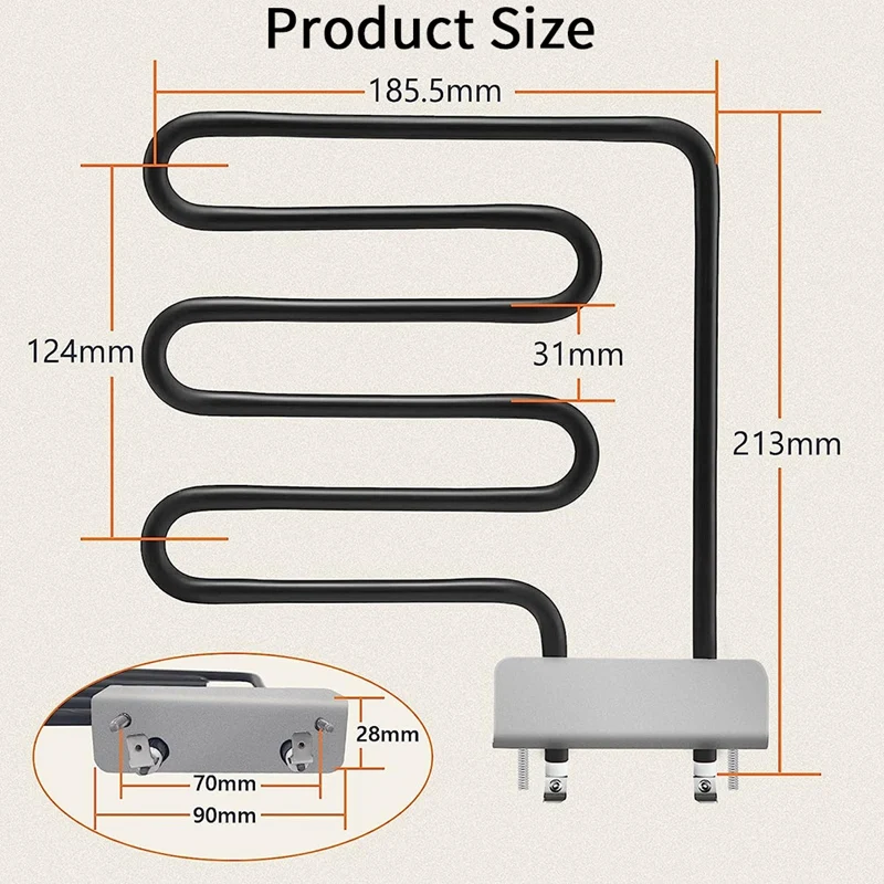 800W Elements Kit Plastic+Metal As Shown For Masterbuilt,Compatible With For Masterbuilt 30-Inch Digital 120V