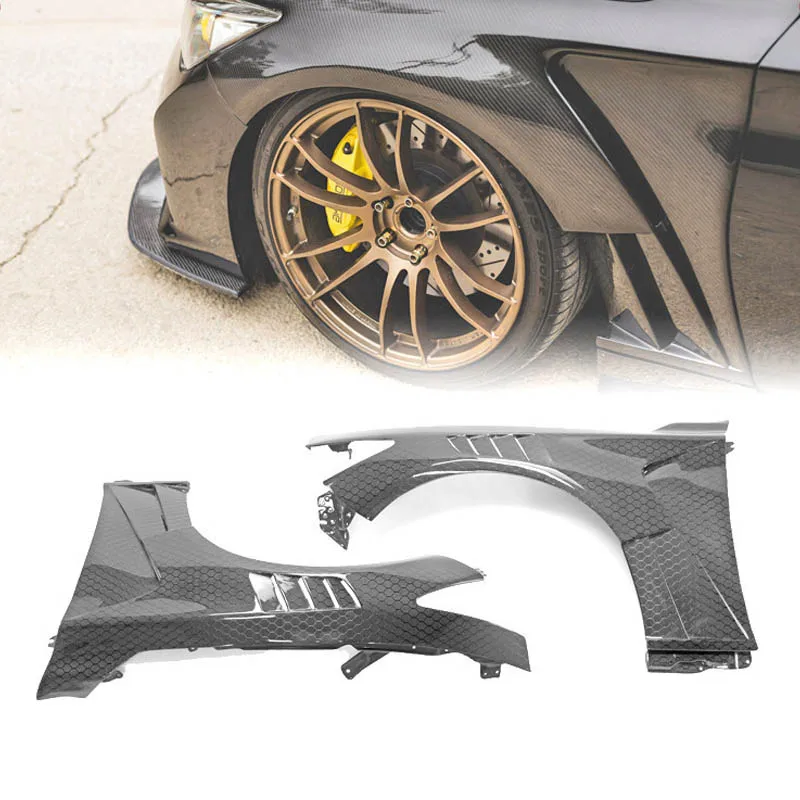 

Подходит для моделей Infiniti Q50 V37, передние крылья в стиле EPA с отверстиями.