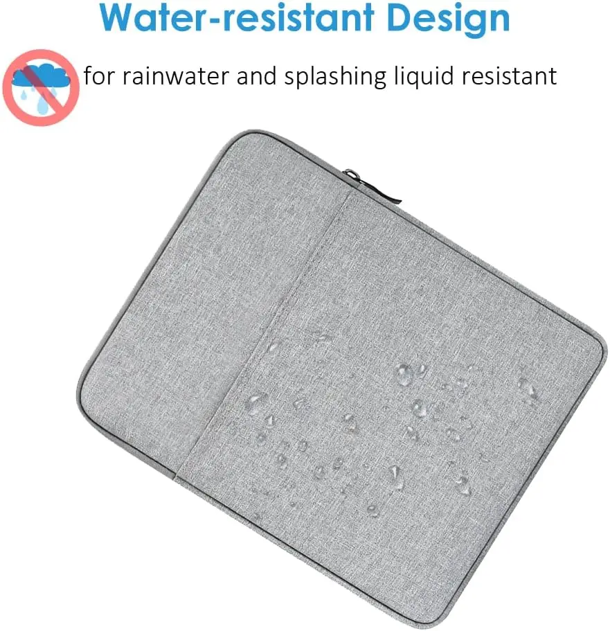 Water-Resistant Sleeve Case Trackpad Protector for Apple Magic Trackpad 3/Magic Trackpad 2Accessory  Pouch for Charger Cable