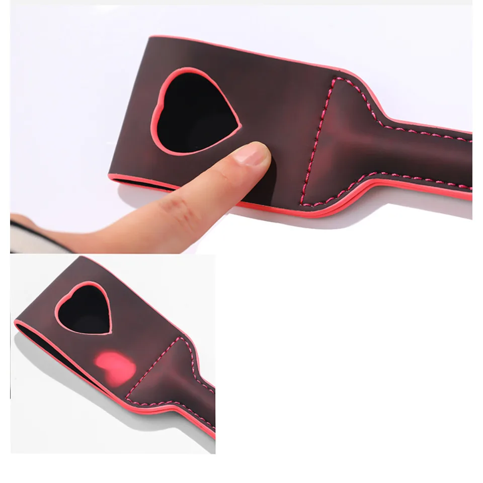 48CM PU Leather Riding Paddles,,horse Whip Spanking Flogger Horse Riding For Horse Training Crop Equestrian ﻿ view 5