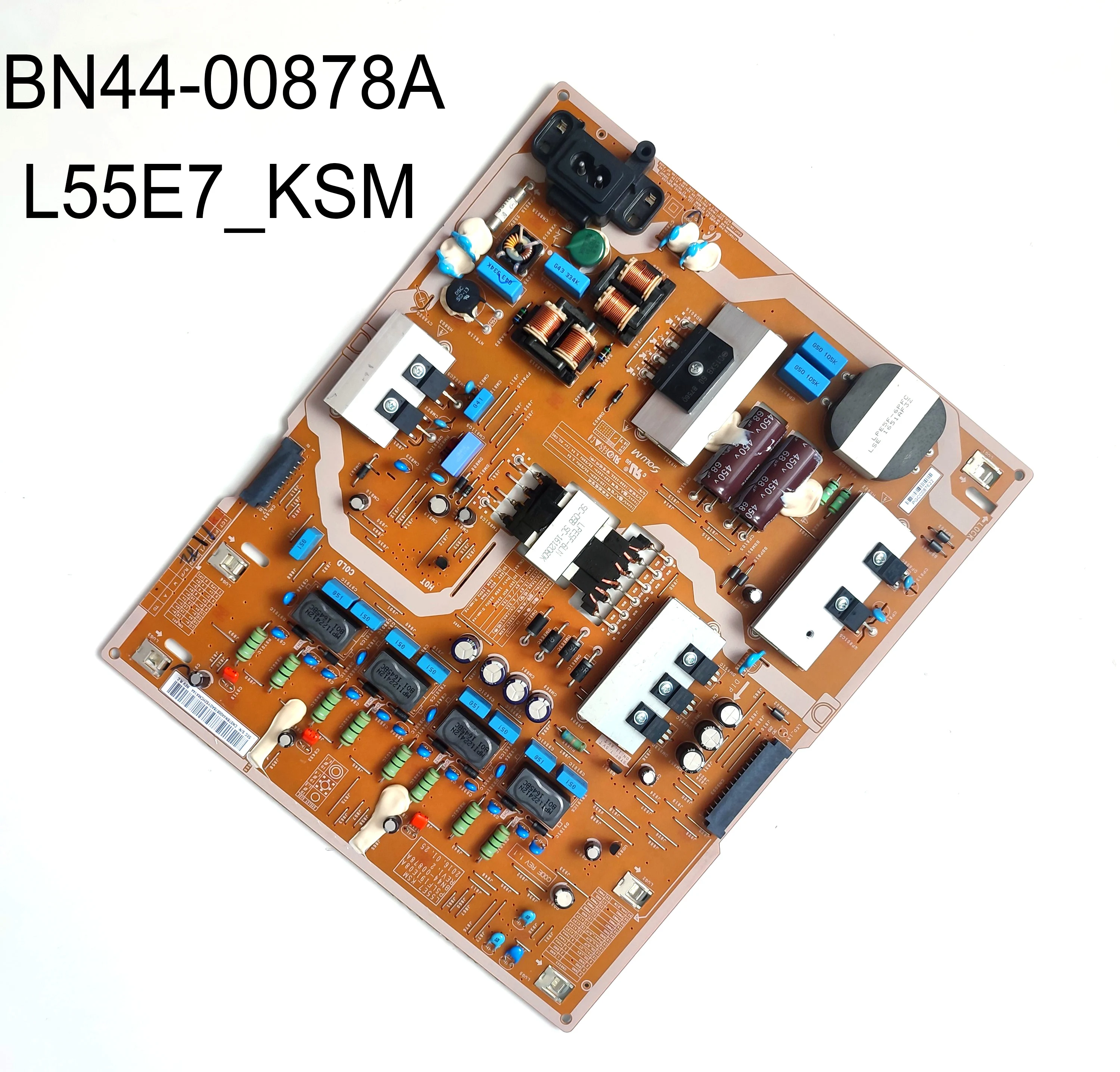 La carte d'alimentation d'origine BN44-00878A L55E7 _ KSM PSLF191E08A convient à UN49KS7000K UN49KS7000H UN49KS7000G UN49KS7000F UE55KS8500U