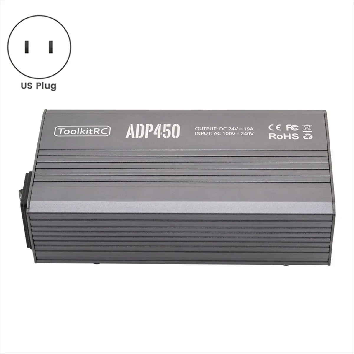 Special Offer- ADP450 AC 450W 24V 19A Power Adapter with Output Compatible with M8D, M6D, M8P, M9 Chargers US PLUG