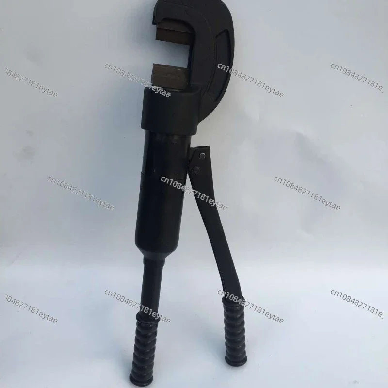 YQ-27 Hydraulic Rebar Cutter, 4-27mm Capacity 18T Manual Cutting Machine, Extendable Handle Rebar Shear