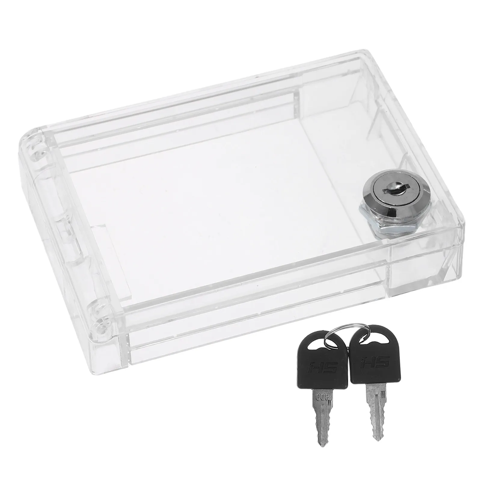 

1Set Lockable Central Air Switch Cover Baby Proof Outlet Box for Kids Electrical Safety Plastic Ac Panel Protector 13x9.4x2.6cm