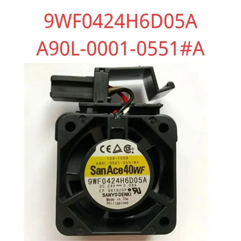 

Brand new Fanuc Fan 9WF0424H6D05A A90L-0001-0551 # A with a complete set of brackets，24V 0.08A,40*40MM Functional testing is in