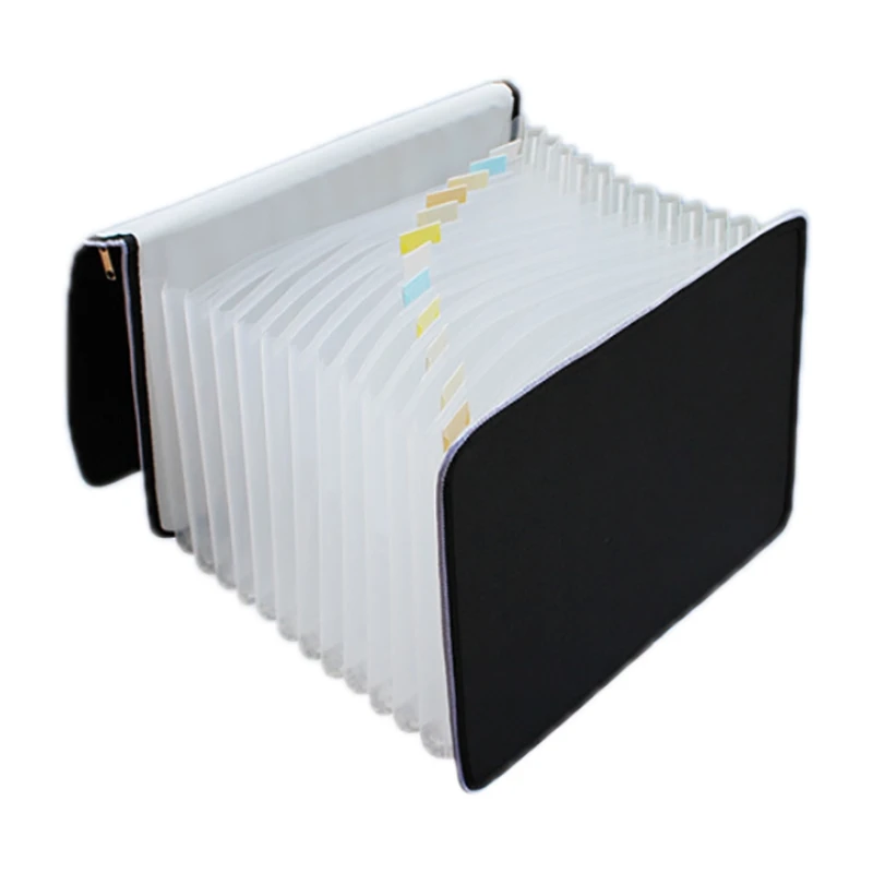 

Expanding File Organizer 13 Pockets,Accordion Folders Letter Size , Assorted With Rainbow,For Home,Office And School
