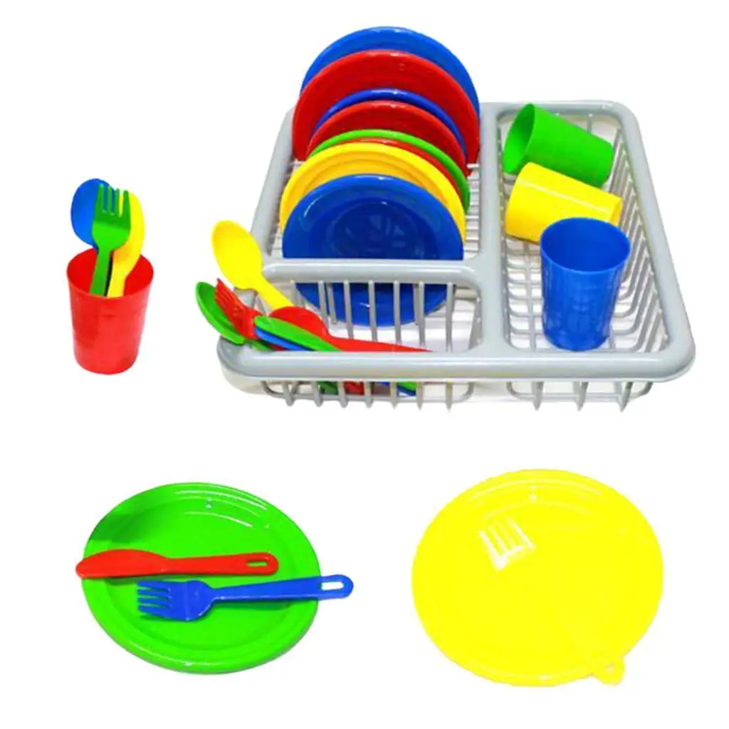 

28 Piece Toys Simulation Kitchen Utensil Role Playing Games for