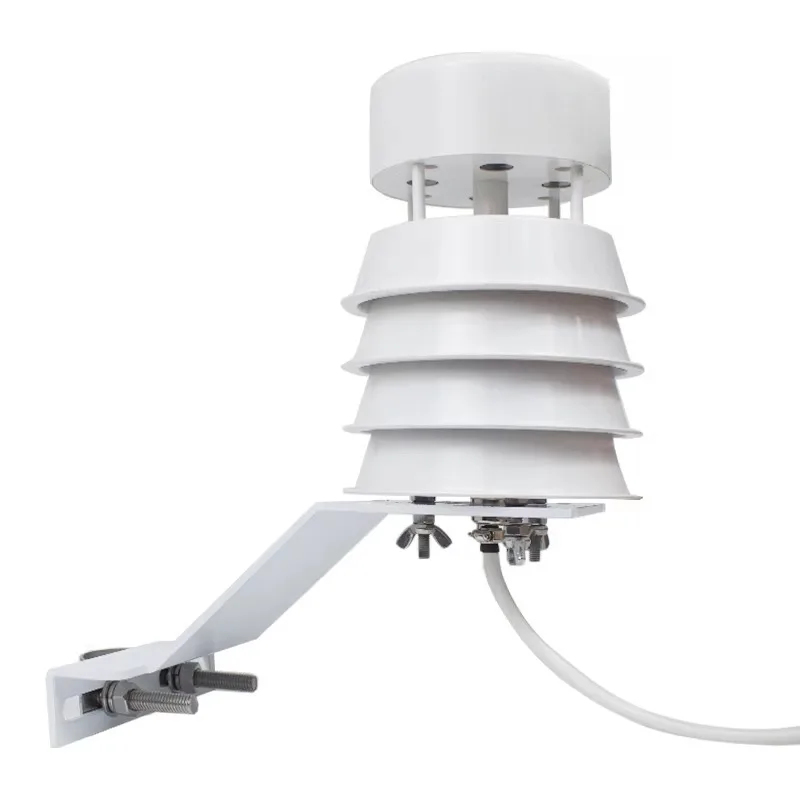 Mini Wireless 5 in1 Ultrasonic Anemometer Wind Speed Direction Air Temperature Humidity Weather Sensor