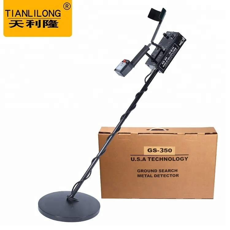 CS-3D High Sensitivity Underground Metal Detector Gold Waterproof With Long Range Depth For Treasure Hunting