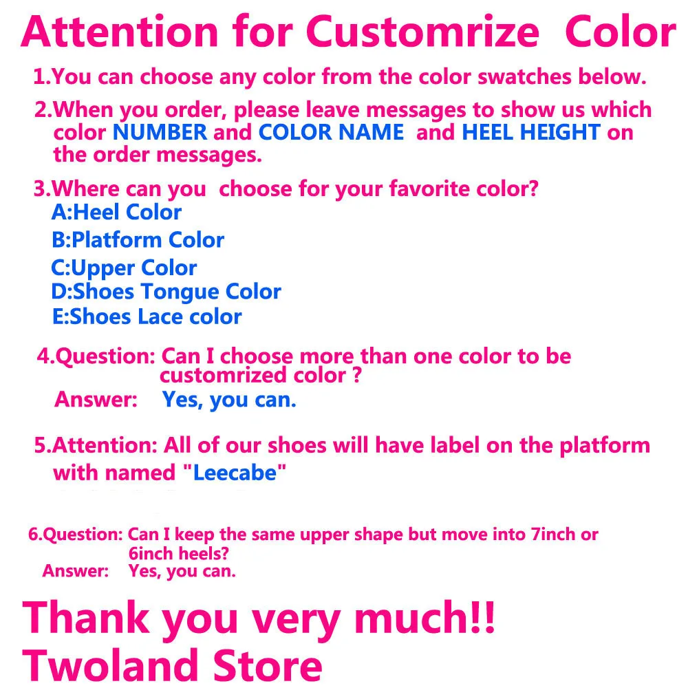 Leecabe 20CM/8Inch Hot pink PU upper  pretty Color plating Platform Sandals  party High Heels Shoes Pole Dancing Shoes