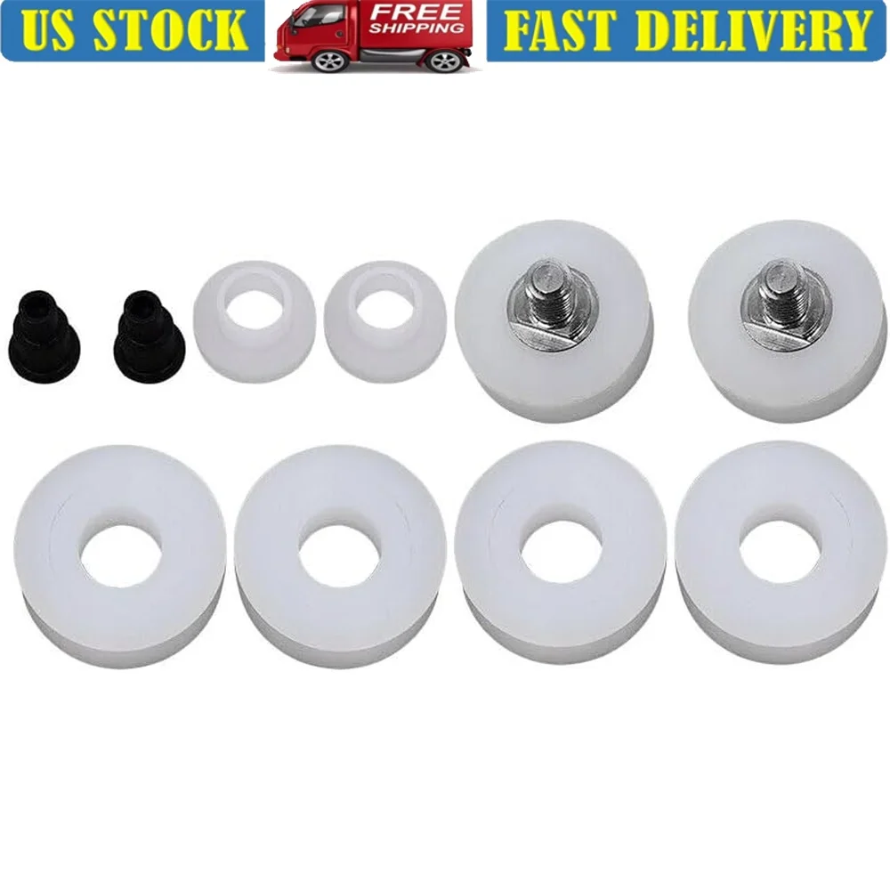 

Rear Quarter Window Roller Glass Set GM A Body 1968-1972 Chevy Malibu Skylark GTO Durable Replacement Kit
