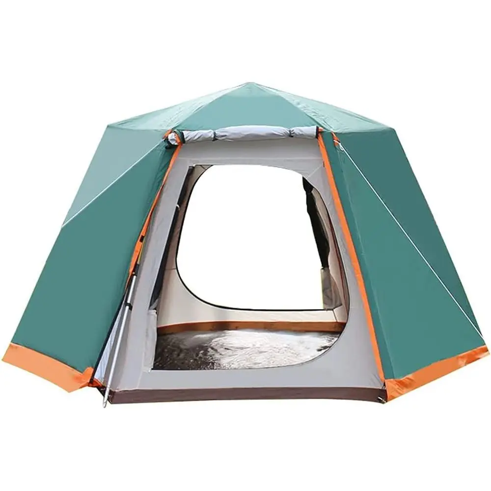 

Прочная палатка на 3-8 человек, водонепроницаемая и ветрозащитная, простая в установке, идеально подходит для походов и пеших прогулок.