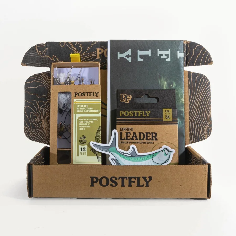 

Комплексный набор для нахлыстовой рыбалки на форель для точного заброса в горных ручьях и стоячих водах, включает 12 премиальных мушек ручной вязки.