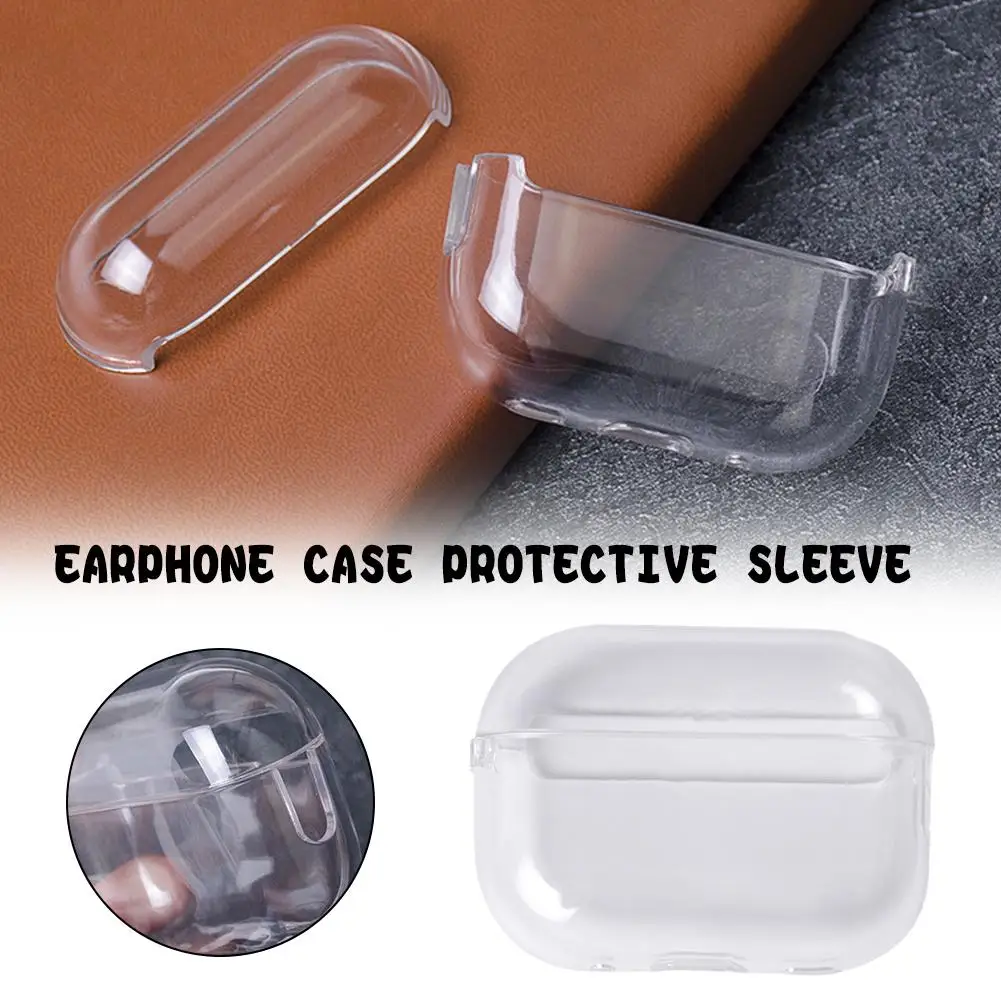 2023 New Explosive Transparent Shell Ear Case Easy Carry To D8K9