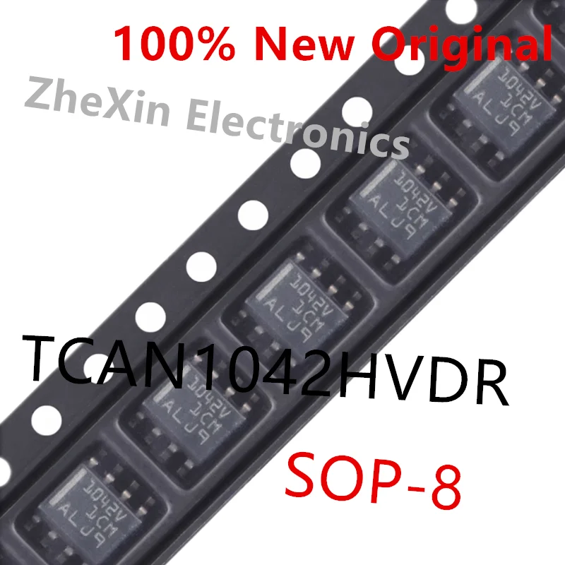 10PCS/Lot  TCAN1042HVDR  1042V 、TCAN1042HVDRQ1 、TCAN1042HGVDRQ1 、TCAN1042HDR  1042  New bus CAN transceiver chip  TCAN1042