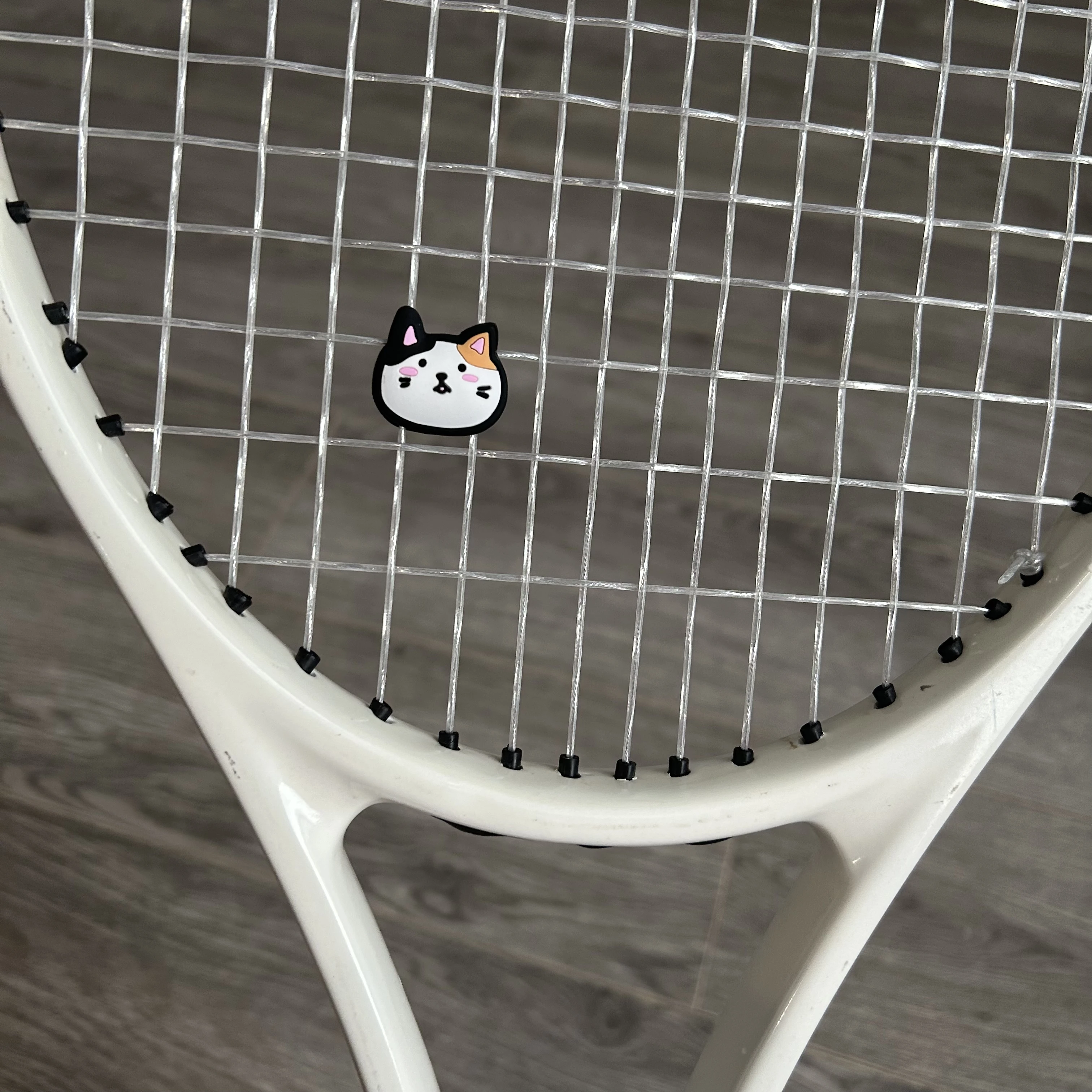 8PCS NEW 2024 Cartoon Kittens Tennis Racket Vibration Dampeners Tennis Racquet