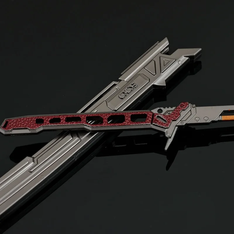 Nuovo 30 centimetri Guerrieri Termici Riparazione Coltello Modello In Lega Artigianato Decorazione Del Desktop Periferiche di Gioco Collezione Regali di Festival Giocattoli Del Capretto