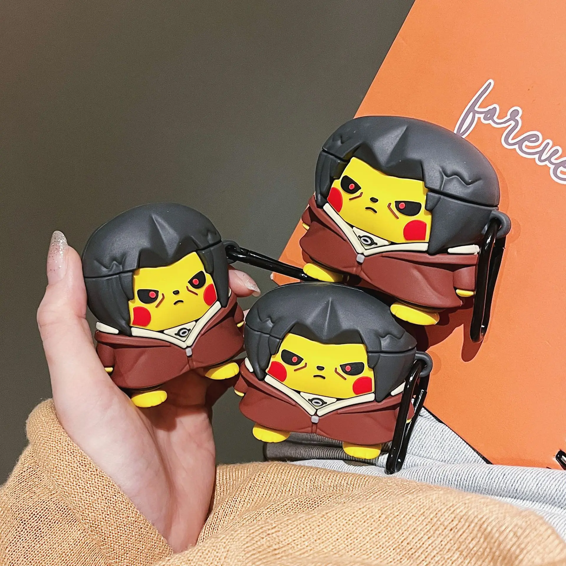 Pour étui Airpods 4, NARUTO Uchiha Itachi 3D Anime housse de protection en Silicone pour écouteurs pour Airpods Pro 2 housse Funda