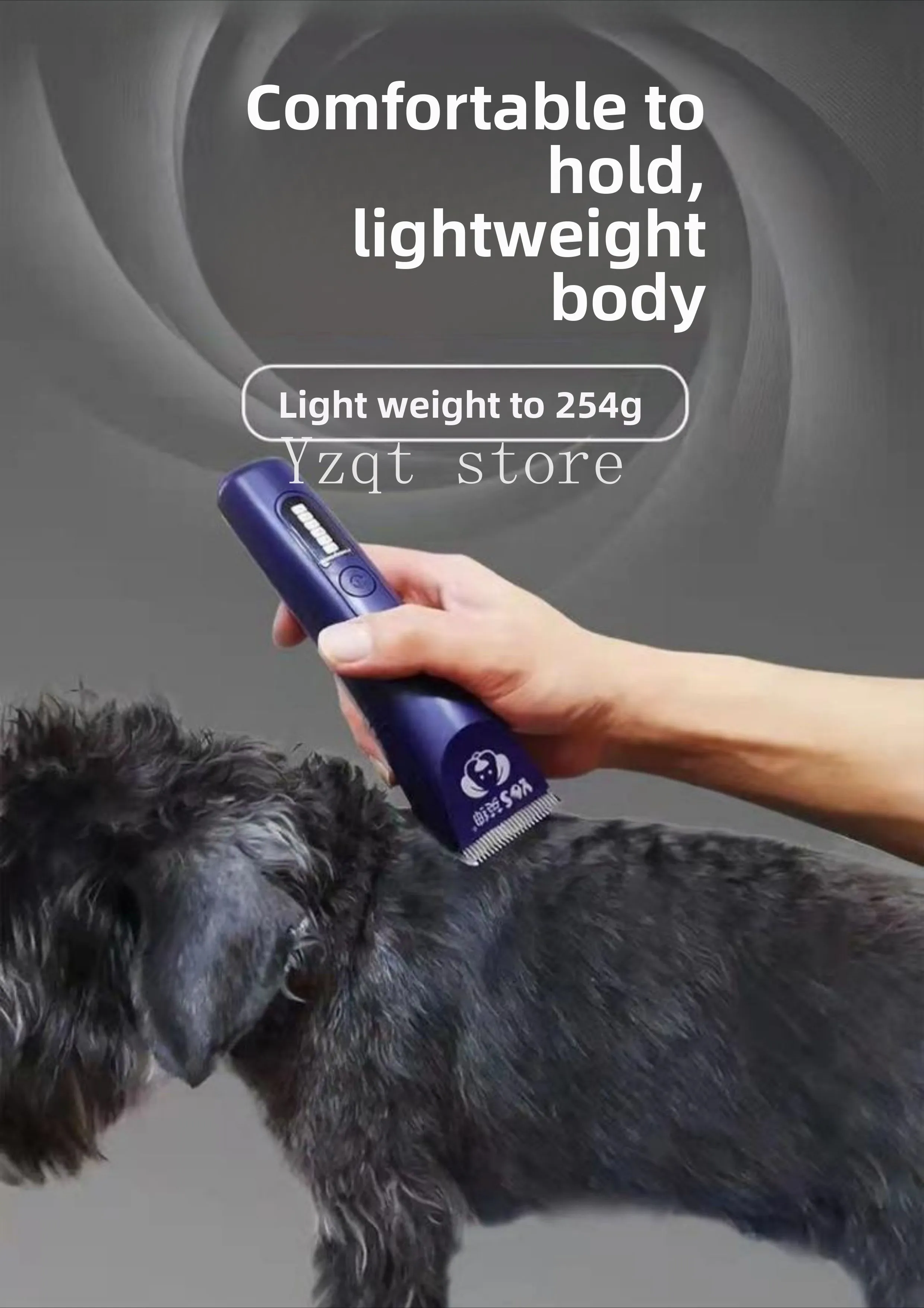 Yingshen electric push scissor 970D pet store dog grooming special wireless large electric scissor hair shaver cat universal