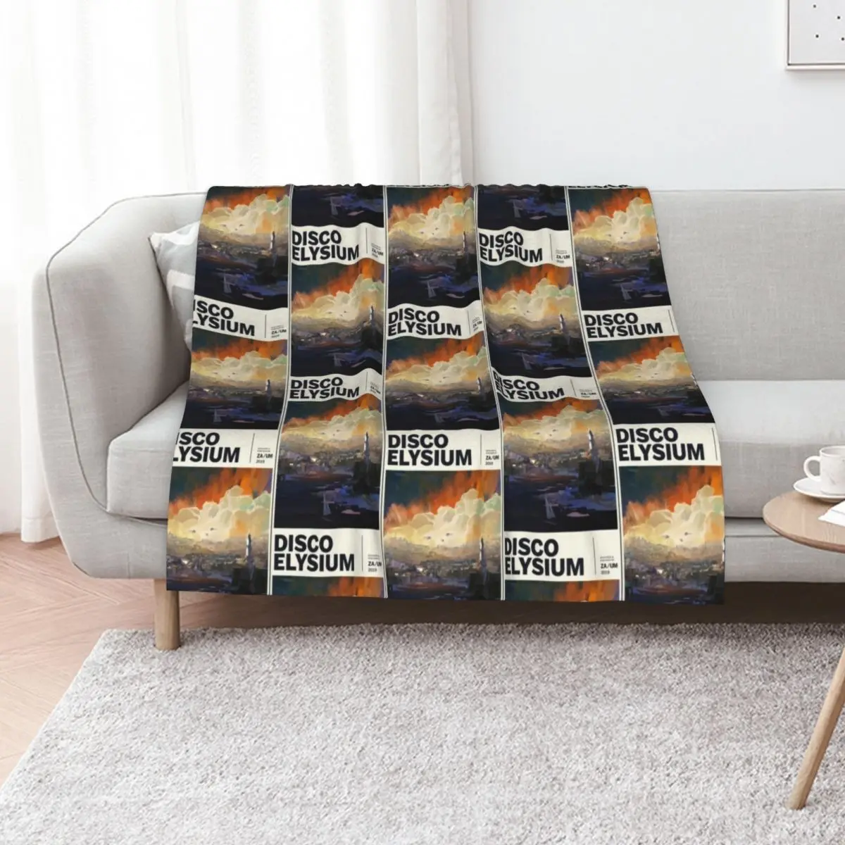 Disco Elysium Throw Blanket Plaid Hair Luxury Designer Sofas Beach Summer Blankets