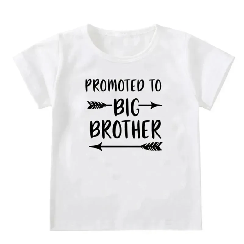 Only Child Big Brother Sister To Be Pregnancy Announcement Tshirt Kids Short Sleeve Kid T-shirt Children Cotton Casual Tees Top