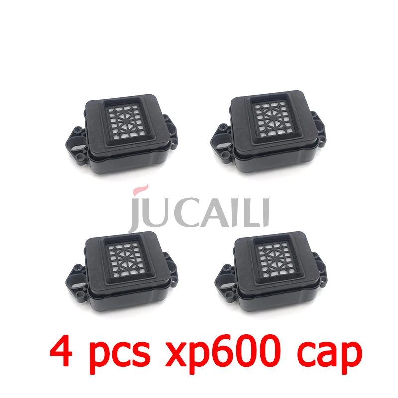 Jucaili 4pcs Eco Solvent UV Printer Capping Top for EPS XP600 TX800 DX8 DX9 Printhead FA09050 F192040 Print Head Cap Station