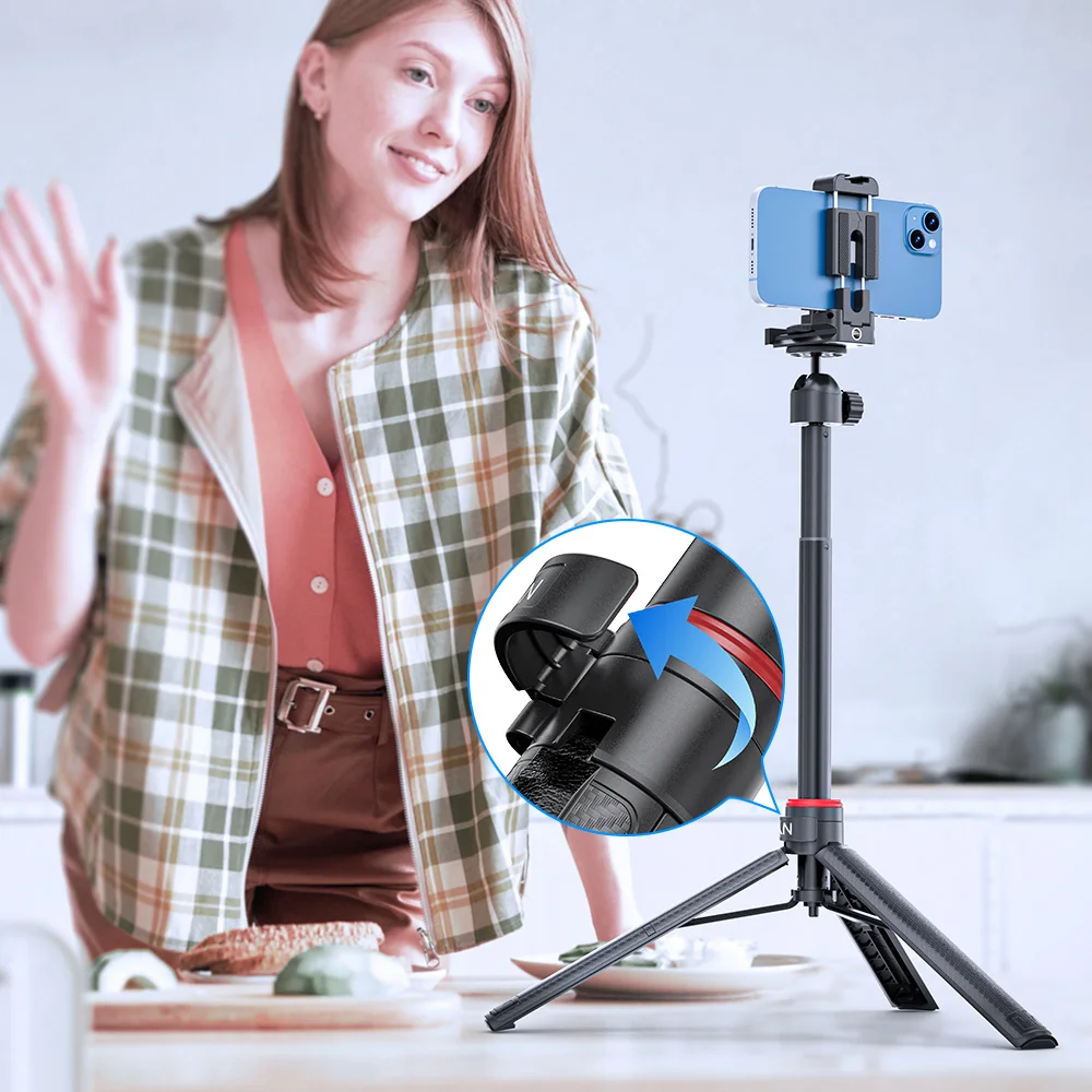 Weyllan-tripé multifuncional para celular, selfie stick, vídeo ao vivo, gravação, foto, pouso