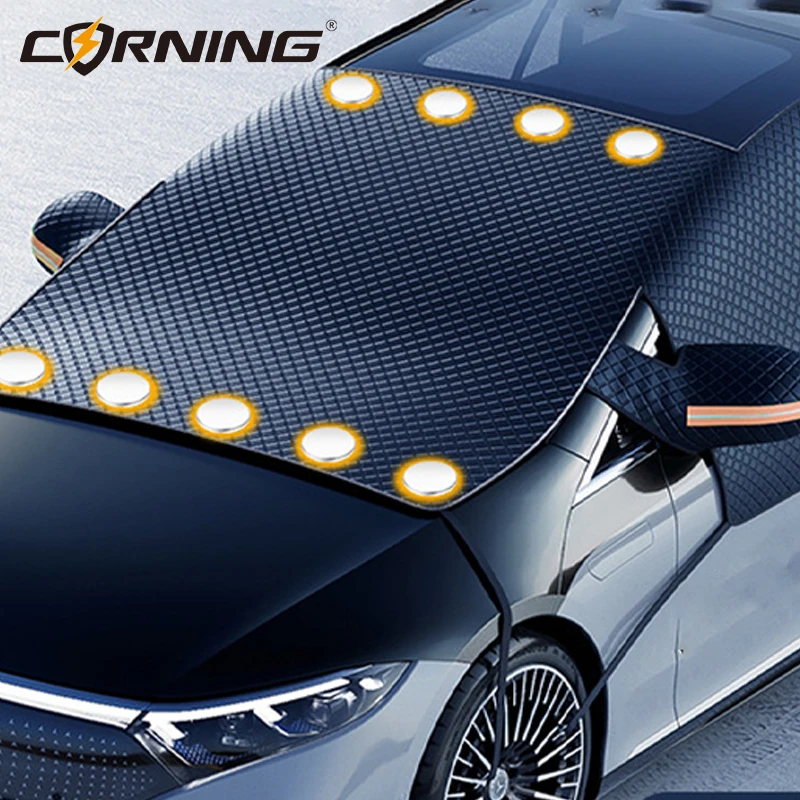 

Car Glass Snow Covers Windshield Magnetic Dust Awning Winter Cape Cover Auto Frost Covers Exterior Accessories Automobiles Parts