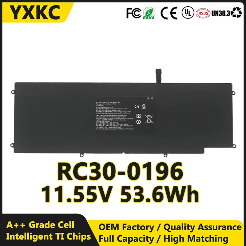 RC30-0196 11.55 V 53.6Wh Hoge Kwaliteit Notebook Batterij Voor Razer Blade Stealth 2017 RZ09-01962E20 RZ09-01962E52 Serie Laptop