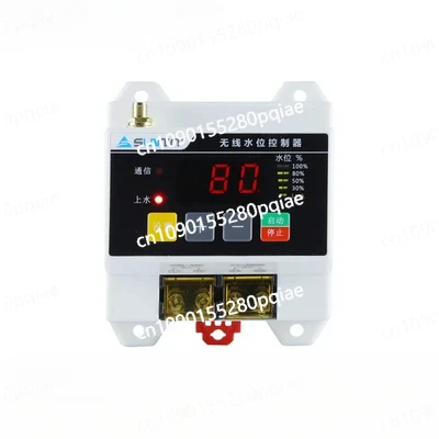 

Wireless Remote Level Controller Pump Water Tank Tower 220V Liquid Level Remote Control Float Sensor Switch