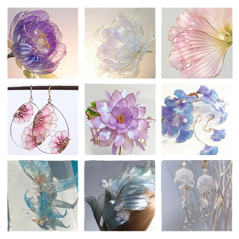 40/100g UV DIP Resin Glue UV Resin For Wire Flowers Transparent Liquid High Gloss Ultraviolet Curing Crystal Jewelry Making image 5