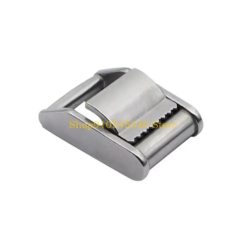 U2JA 25/38mm Webbing Metal Cams Lock Buckle Toggles Clip Backpacks Straps Belt Buckle