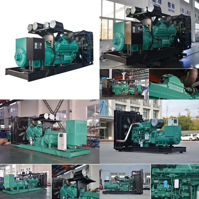 Imported Brand QSK60-G8 Genset 2mw 2.5mva 2000kw Genset General Electric Generator 2500kva