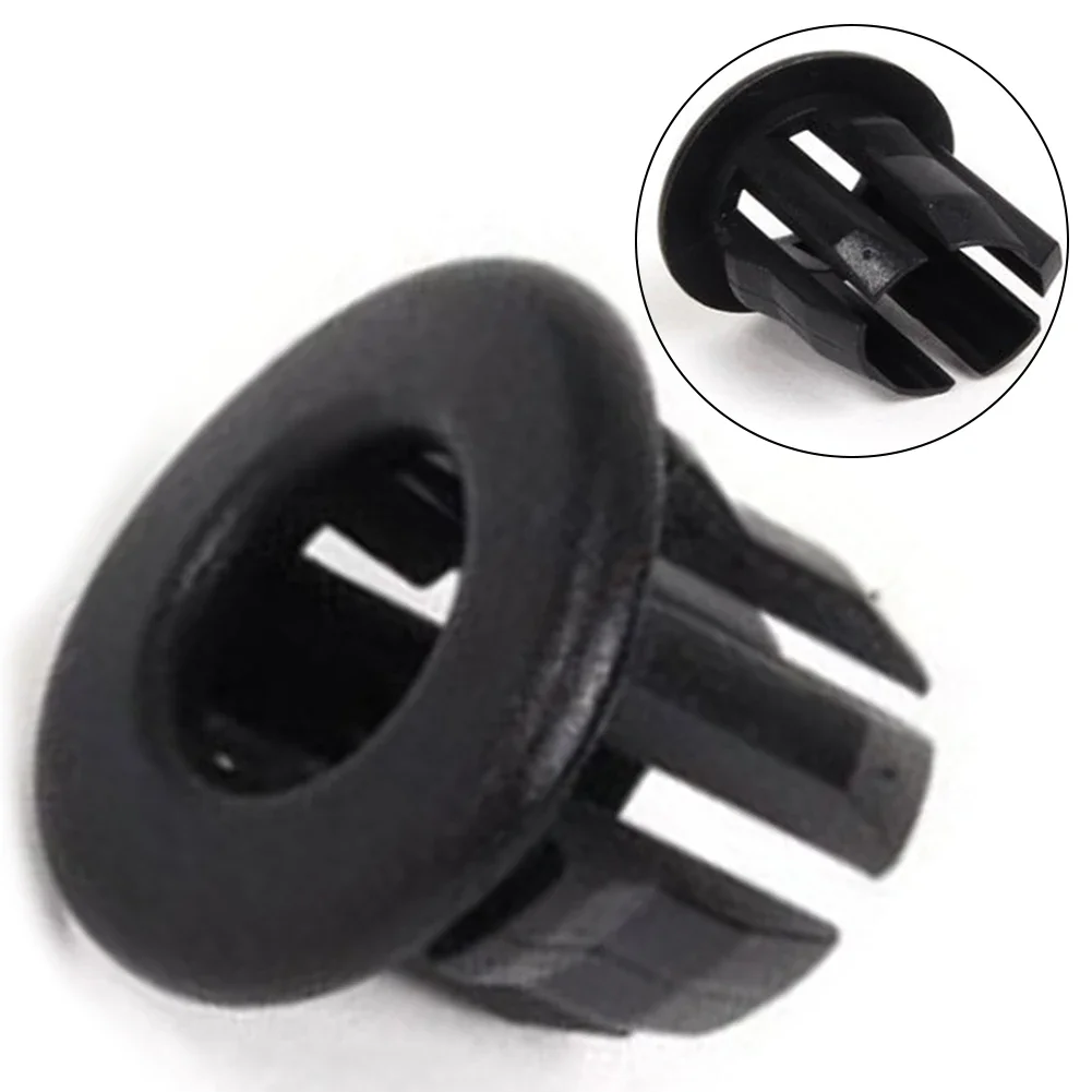 ABS Door Lock Pin Sleeve Trim For BMW E60 E61 51417066032 Replacement Installation Door Lock Pin Sleeve Trim Car Accessories