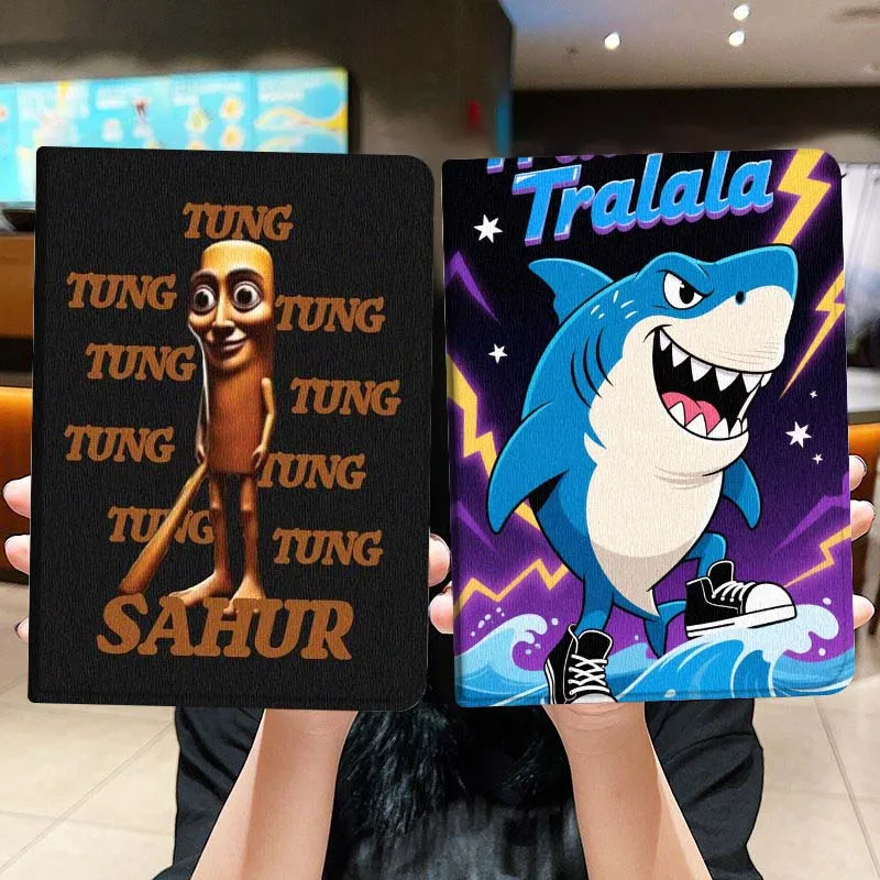 

Чехол для планшета Tung Tung Tung Sahur Gift For Honor Pad 8 V8 9 GT MagicPad 13 3 2 Tab MatePad Pro Air 12 X 12.6, складной