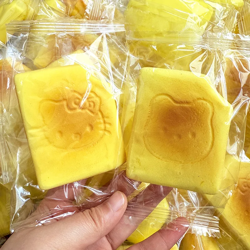 Mini Bread Squishy Stress Relief Toy, Realistic Bakery Bun Squeeze Fidget Toy, Soft Sensory Toy, Assorted Styles Random