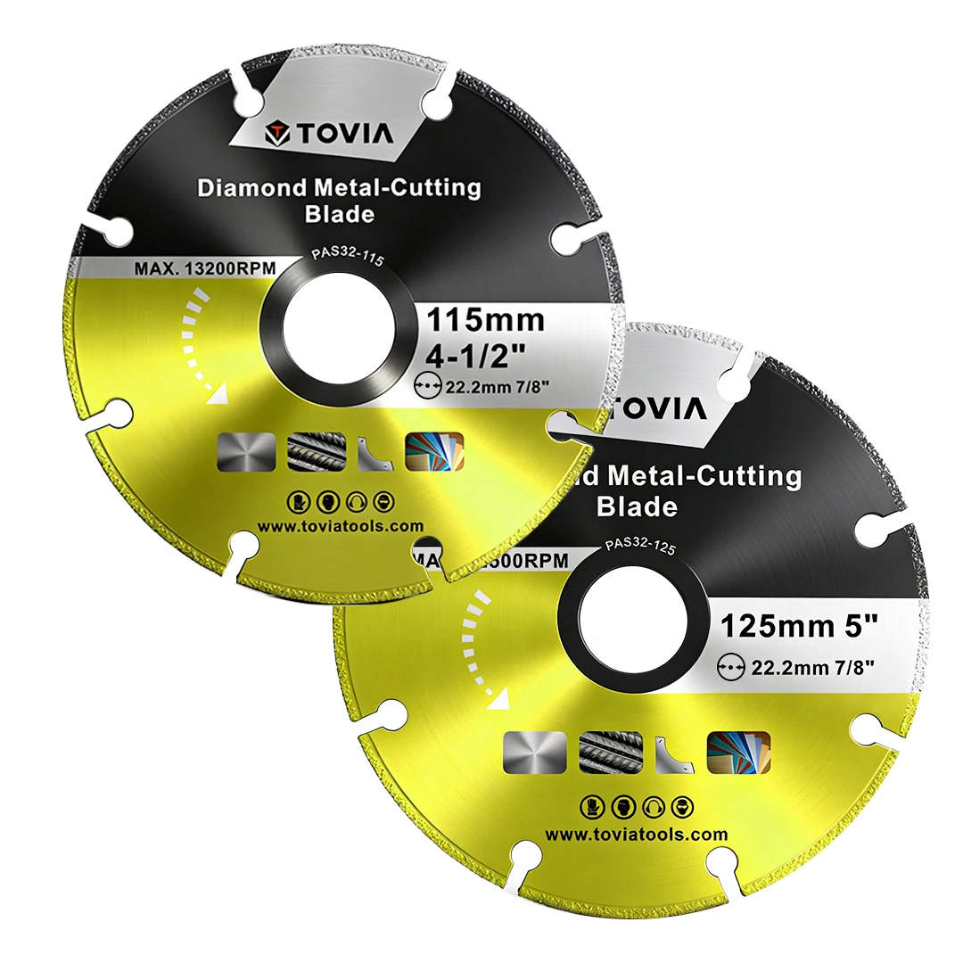 

T TOVIA 115mm/125mm Diamond Circular Saw Blade Cutting Steel Stainless Steel Aluminum Cutting Disc For Metal Saw Blade Saw Disc
