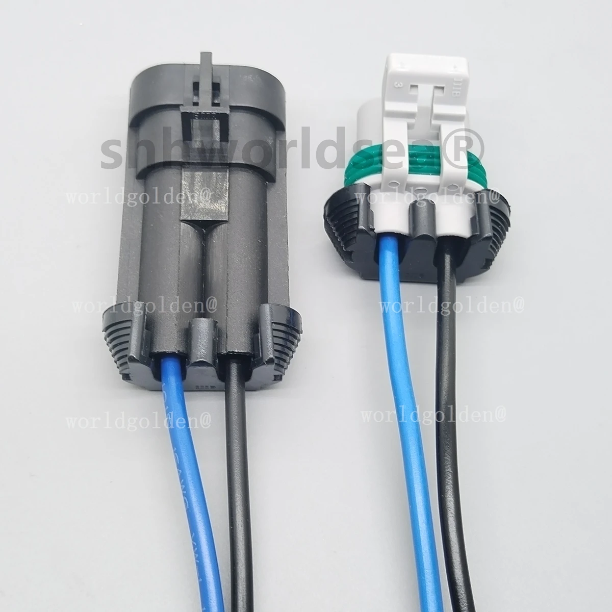 Conector Eléctrico Automotriz 15344054 15363990 con Terminales para Vehículo Universal, Apto para Mantenimiento de Arnés de Motor