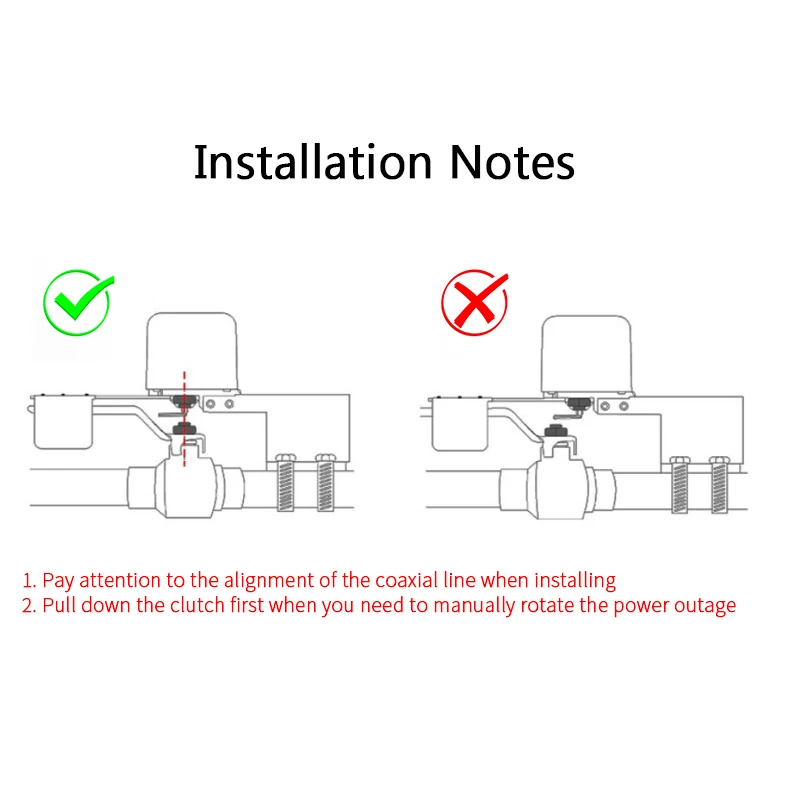 Imagem -04 - Corui Tuya Wifi Zigbee Inteligente Válvula de Água Gás Casa Inteligente Controle Automação Trabalho com Alexa Google Casa Vida Inteligente