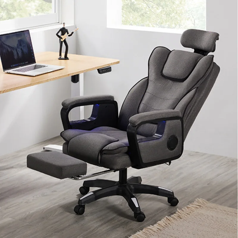 

Luxury Nordic Work Chair Ergonomic Modern Armrest Pad Swivel Office Chair Comfort Roller Sillas Para Escritorios Home Furniture