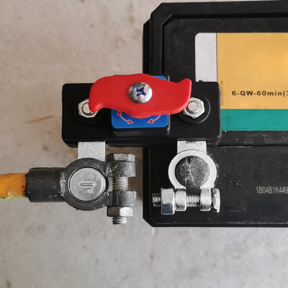 Car Battery Disconnect Switch Manual Automatic Circuit Breaker Anti-Power Off Leakage Protector Universal Auto Parts 12V/24V ﻿