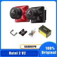 CADDX Ratel 2 V2 4.5-36V 1200TVL 160° FOV 2.1mm Starlight Sensor Micro FPV Camera NTSC & PAL CVBS Output For RC Freestyle Drone