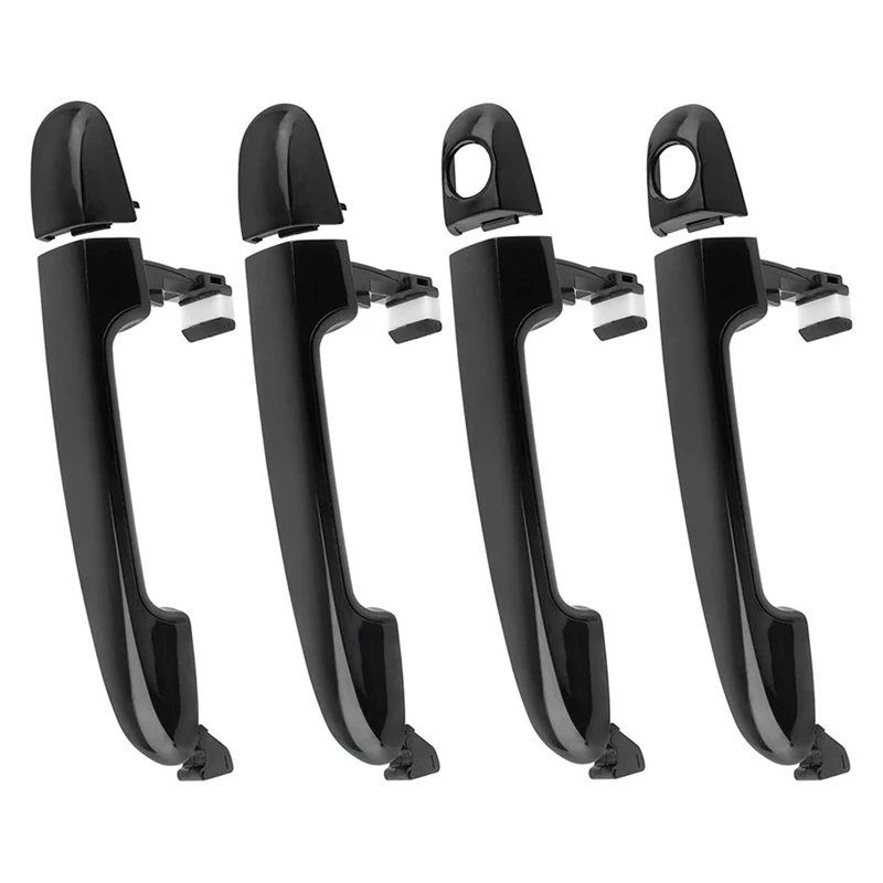 4Pcs/Set Outside Exterior Door Handle Pull Assembly For Hyundai Elantra 2006 -2012 82651-2H000 82652-2H000 82651-2H010 Parts